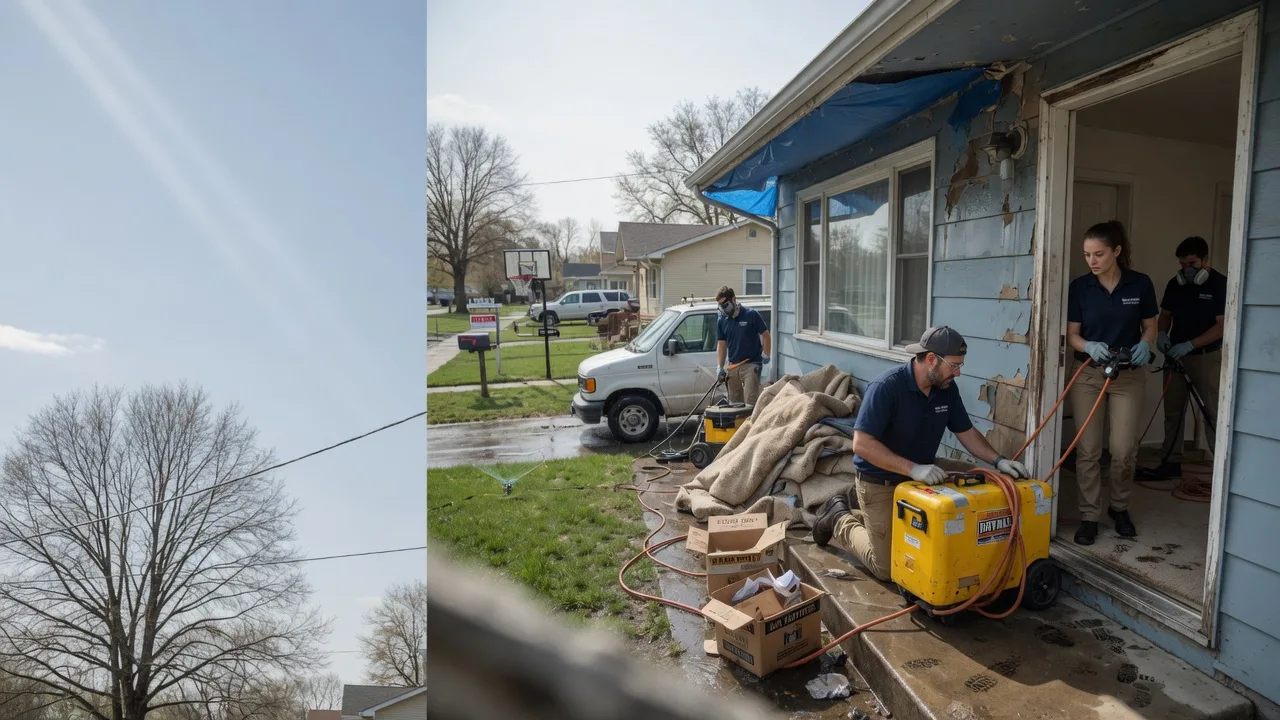 Basement Flood Cleanup in Stirum, ND near me